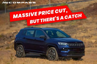 Jeep Compass Gets Massive Rs 1.7 Lakh Price Cut, But There’s A Catch Jeep Compass Gets Massive Rs 1.7 Lakh Price Cut, But There’s A Catch