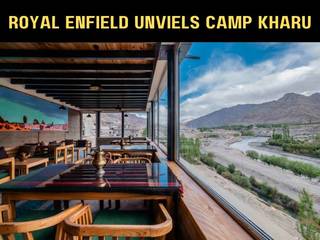 Royal Enfield Unveils Its Green Pit Stop For Travellers in Ladakh Royal Enfield Unveils Its Green Pit Stop For Travellers in Ladakh