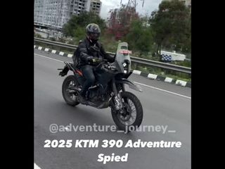 2024 KTM 390 Adventure Spotted Testing In India Once Again