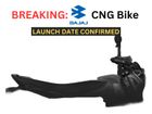BREAKING: Bajaj CNG Bike Launch Date Confirmed; Bike Also Teased For The First Time