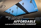Fancy A Panoramic Sunroof? Consider These 5 Affordable Cars In India With This Highly Desired Feature