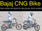 Bajaj CNG Bike Spied Again Ahead Of Launch, Boasting A Comfortable Riding Posture