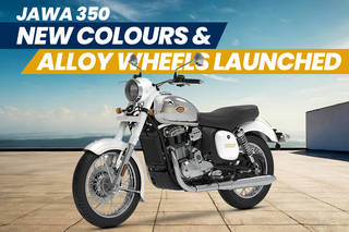 Updated Jawa 350 Launched At Rs 1,98,950: Gets New Variants, Colours And Alloy Wheels