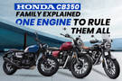 Honda CB350 Family Explained: CB350, H’ness CB350, And CB350RS