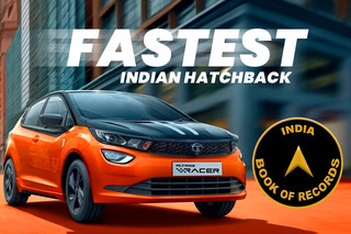 Tata Altroz Racer Sets Fastest Indian Hatchback Lap Time At The CoASST Race Track