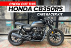 This Custom Honda CB350RS Cafe Racer Kit Is Affordable And Looks Really Good