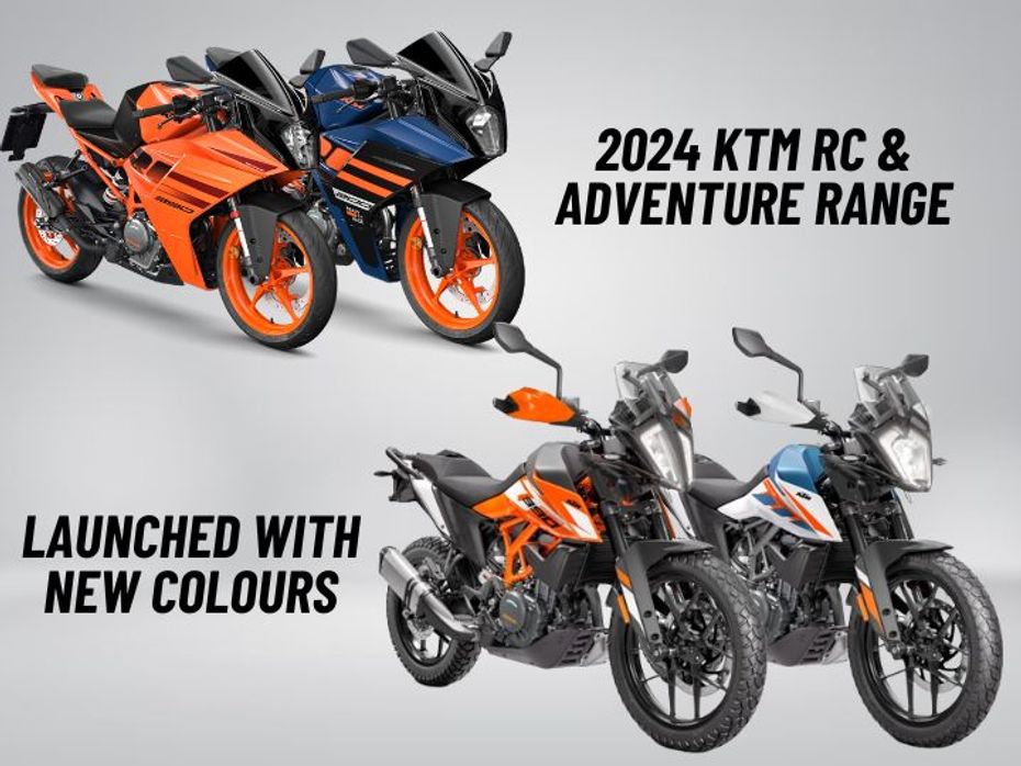 KTM RC & Adventure Range New Colours