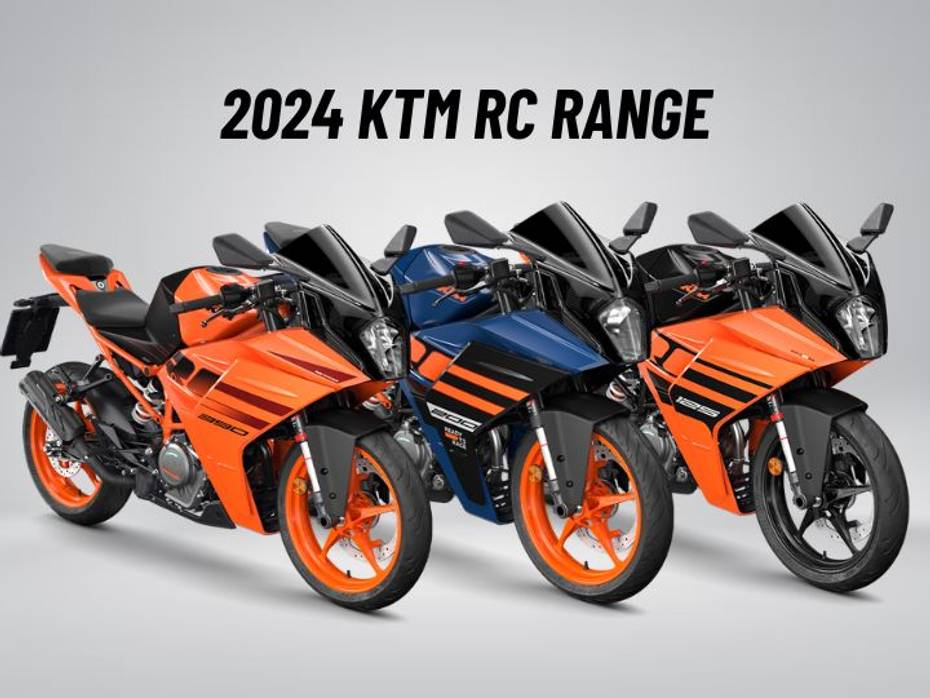 2024 KTM RC 125, RC 200, RC 39 2024 KTM RC Range Launched