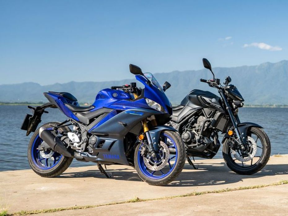 Yamaha Bikes And Scooters Price List - R3 and MT-03
