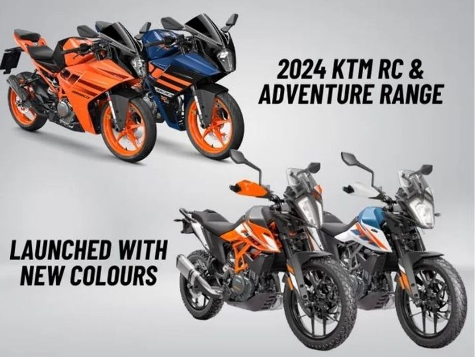 KTM RC and Adventure lineup