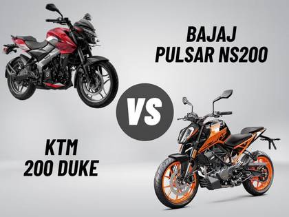 Bajaj Pulsar NS200 and the KTM Duke 20