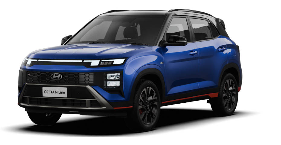 Hyundai Creta N Line Thunder Blue