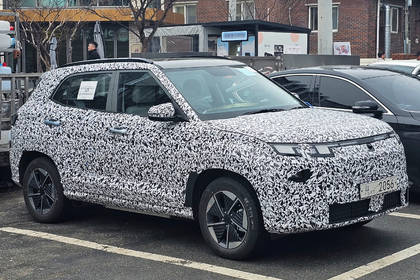 Hyundai Creta EV Spy Shot