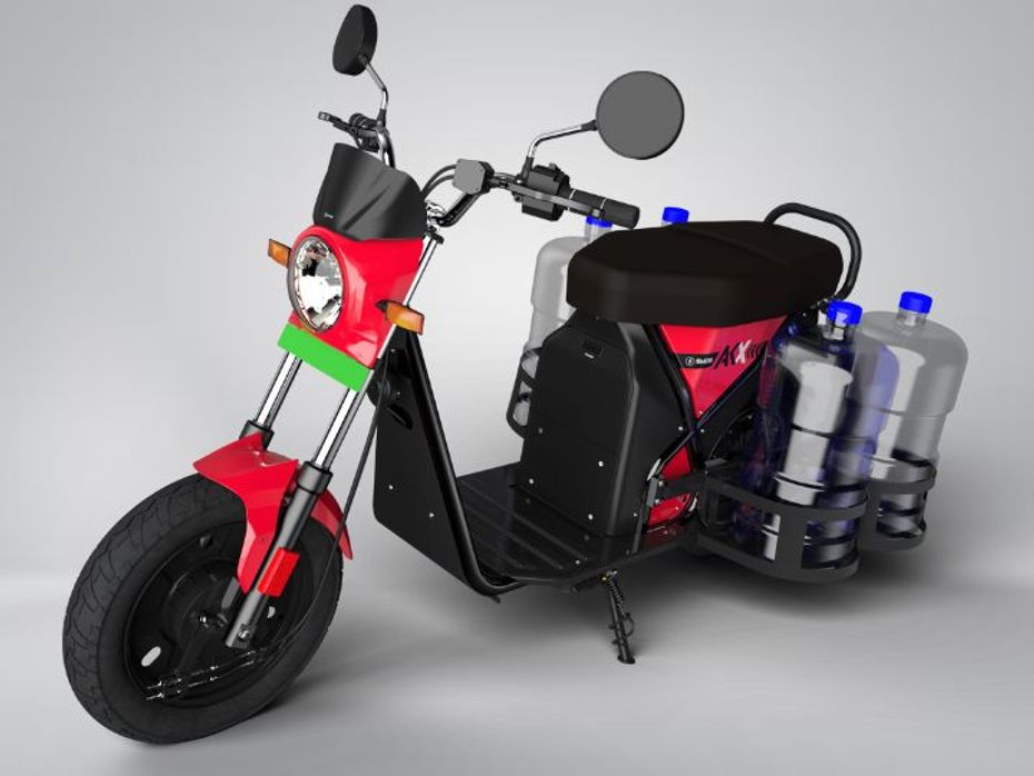upcoming AKX carry electric moped line-up