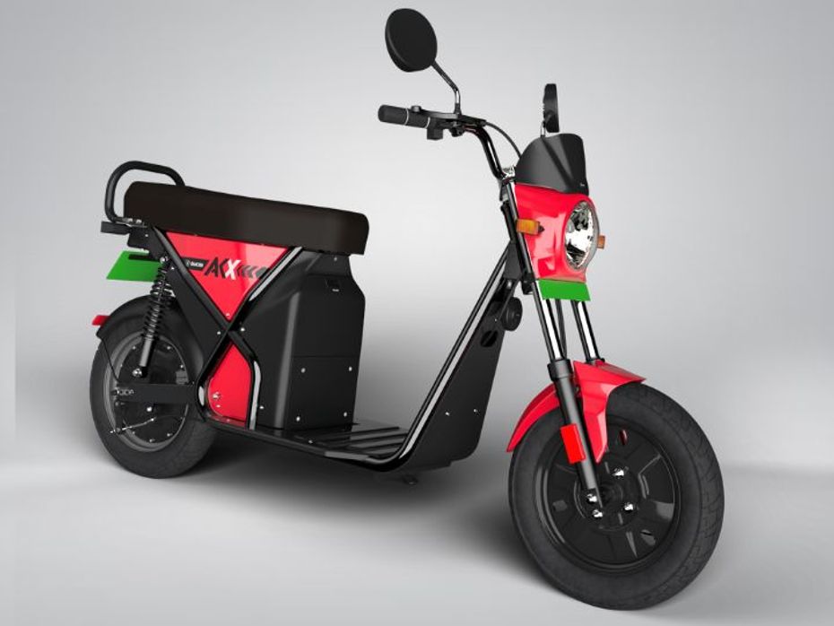 upcoming AKX electric moped