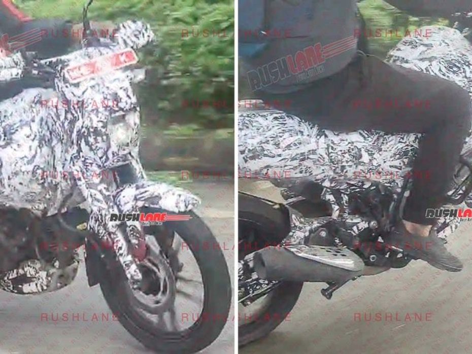 Bajaj CNG Bike Spotted Again 4
