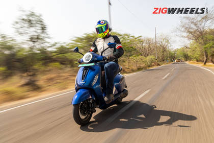 Bajaj Chetak electric scooter front