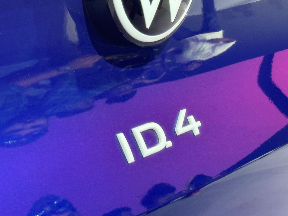 VW ID.4 India Unveil Rear Badge