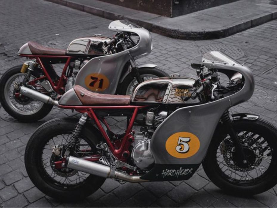 Modified Royal Enfield Continental GT 65