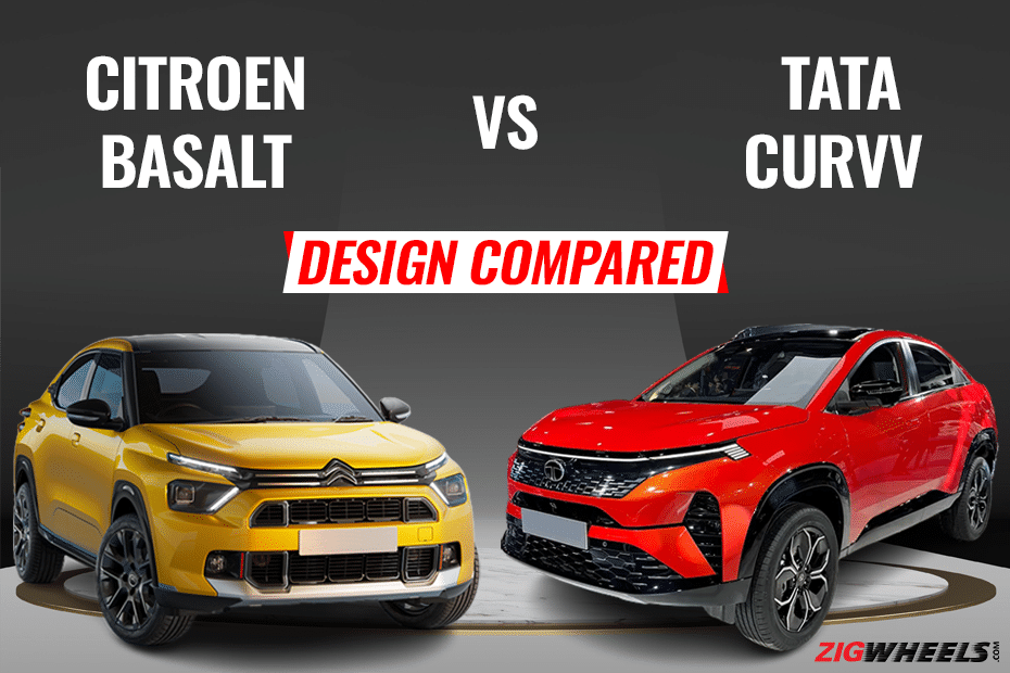 Citroen Basalt vs Tata Curvv Design Compared
