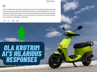 READ: New Ola Krutrim AI’s HILARIOUS Responses To Questions READ: New Ola Krutrim AI’s HILARIOUS Responses To Questions