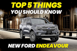 New Ford Endeavour (Everest) Spied On Indian Roads: Top 5 Things You Should Know