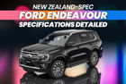 New Zealand-spec Ford Endeavour Specifications Detailed