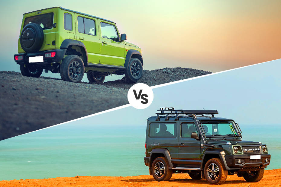 2024 Force Gurkha Vs Maruti Suzuki Jimny Compared: Price, Dimensions ...