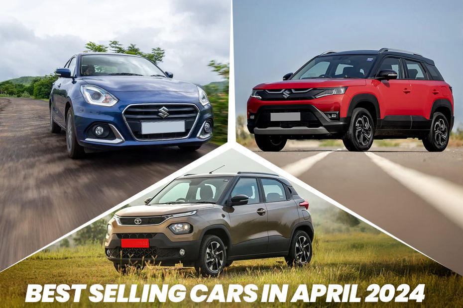 Top 15 Best-selling cars in April