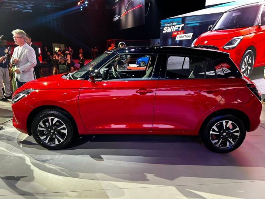 2024 Maruti Suzuki Swift side profile