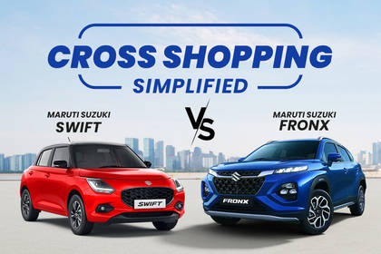 Maruti Suzuki Swift vs Maruti Fronx