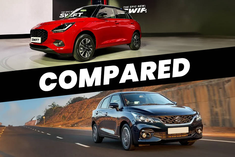 2024 Maruti Suzuki Swift vs Maruti Suzuki Baleno: Price, Design ...