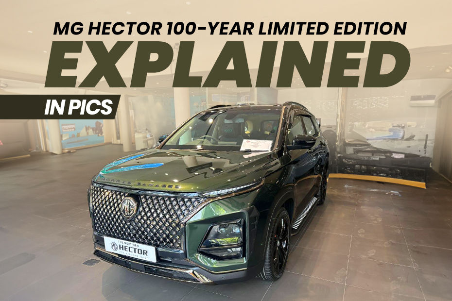 MG Hector 100 Year Limited Edition