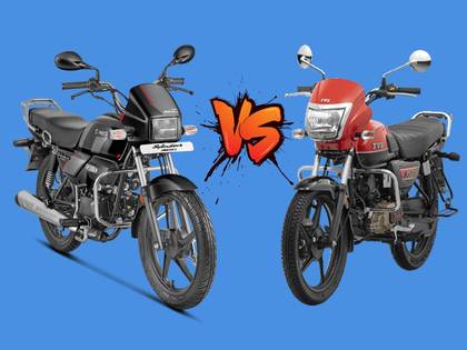 Hero Splendor Plus Xtec 2 vs TVS Radeon