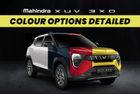 Explained: All The Colour Options The Mahindra XUV 3XO Comes In