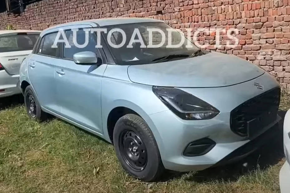 2024 Maruti Suzuki Swift Midspec VXI Variant Spotted Ahead Of May 9