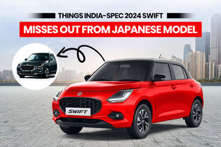 Here Are 6 Things The India-spec 2024 Maruti Suzuki Swift Misses Out From Japan-spec Model