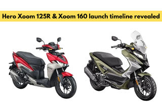 Hero Xoom 125R and Xoom 160 Scooters Launch This Financial Year