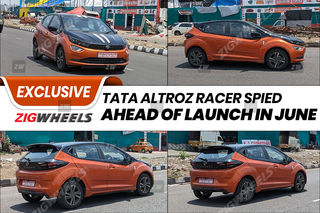 EXCLUSIVE: Tata Altroz Racer Spied UNDISGUISED Ahead Of Launch In June