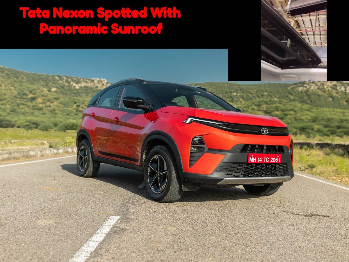 Tata Nexon Spotted With Panoramic Sunroof On Production Floor – 2024 ...