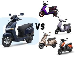 TVS iQube ST 5.1kWh vs Ather 450 Apex vs Ola S1 Pro vs Bajaj Chetak Premium vs Vida V1 Pro: Specification Comparison