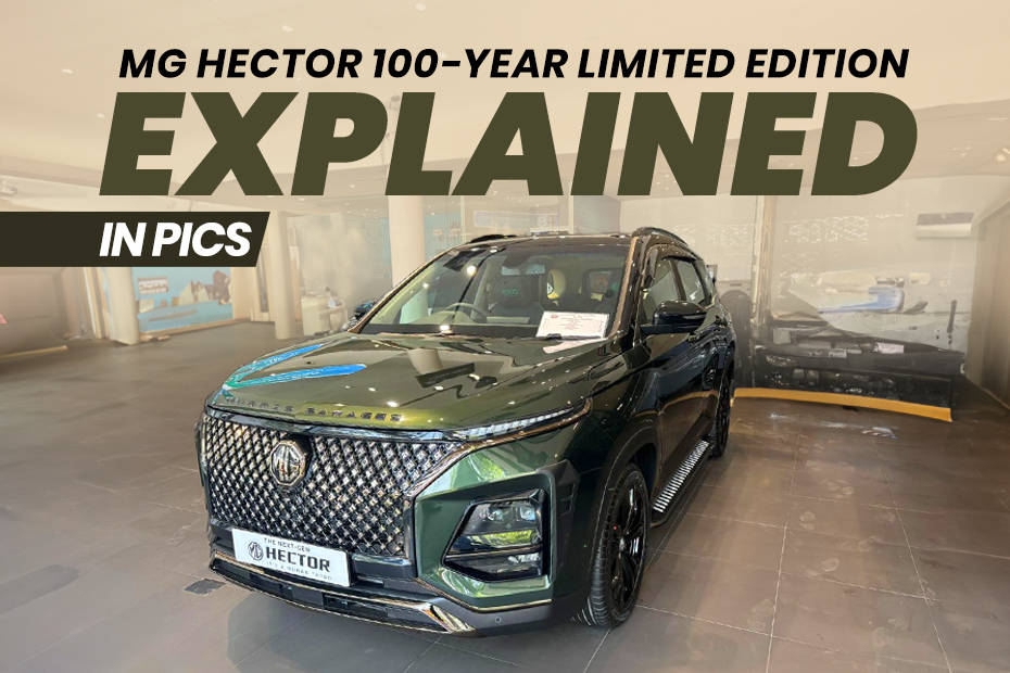 MG Hector 100-Year Limited Edition Model Design, Interior, Features ...