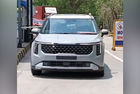 2024 Kia Carnival Spotted Undisguised Ahead Of Its India Launch Later This Year