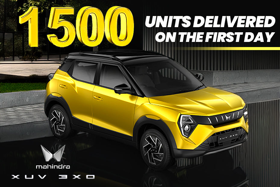 Mahindra XUV 3XO Reaches Over 1,500 Buyers On First Day Of Deliveries - Vimarsana News