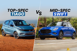 2024 Maruti Suzuki Swift Vxi (O) vs Tata Tiago Top-spec Variant: Cross-shopping Simplified