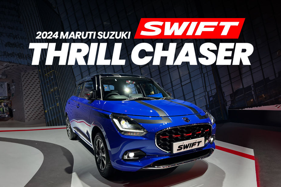 2024 Maruti Suzuki Swift Thrill Chaser Accessory Pack Detailed