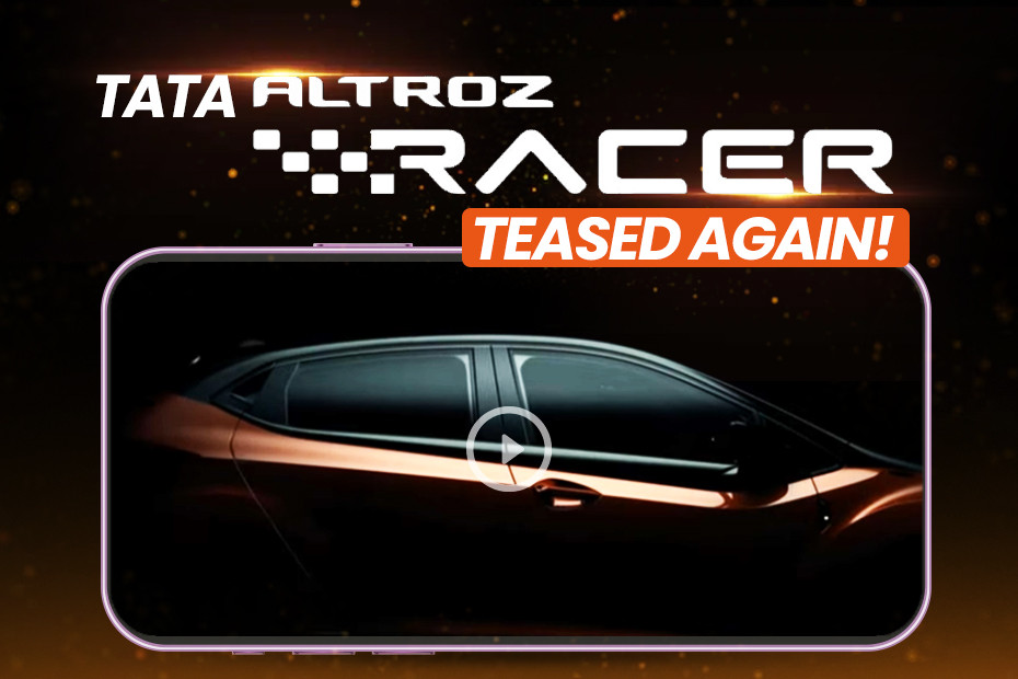 Tata Altroz Racer Teased Again Revealing More Design Details, Launch In ...