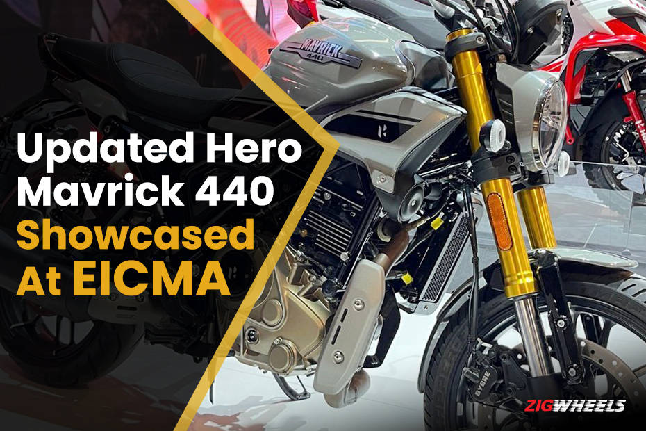 Updated Hero Mavrick 440 Showcased at EICMA 2024