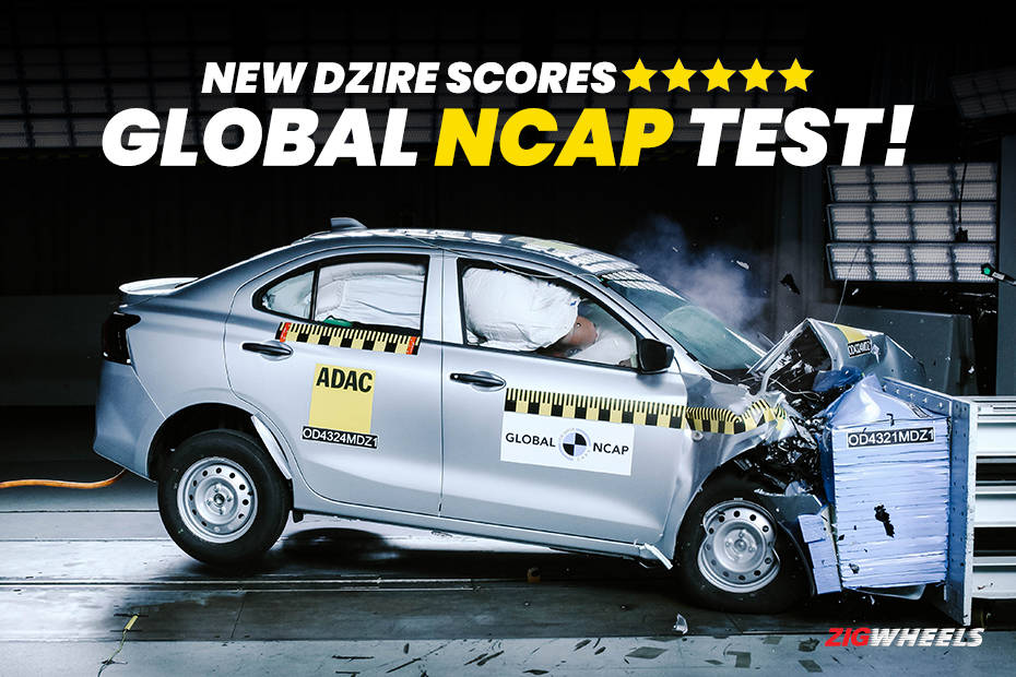 New Maruti Dzire Crash Test