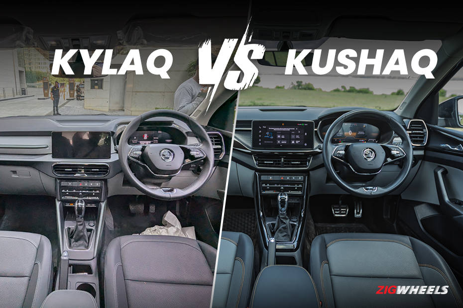 Skoda Kylaq vs Kushaq Design